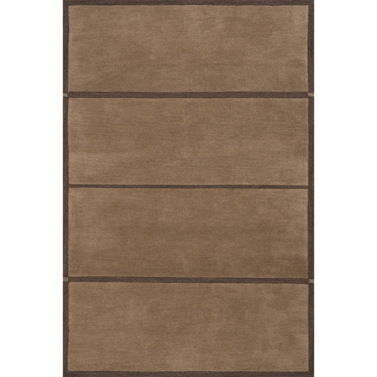 Mira Mid-Century Geometric Rug (Tan)