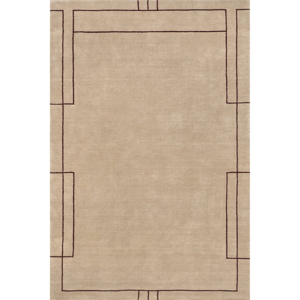 Nile Bordered Wool-Blend